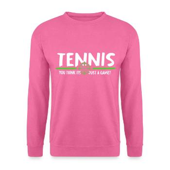 Tennis Matchball Tennismatch Tennisball - Unisex Pullover - Pink - Vorne