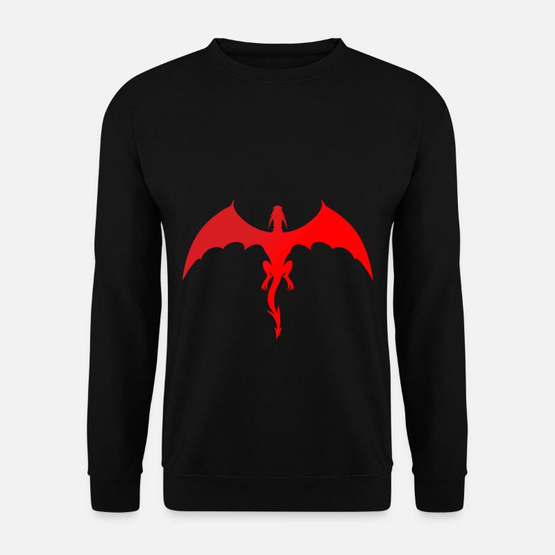 Drache - Unisex Pullover - Schwarz