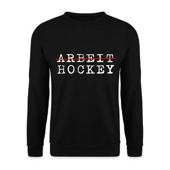 Hockey Feldhockey Hockeysport Kunstrasenhockey - Unisex Pullover - Schwarz - Vorne - Alina (178cm) & Michal (187cm)