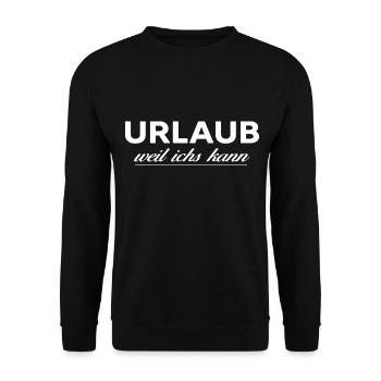 Holiday Tour Guide Time Out - Unisex Sweatshirt - black - Front - Alina (178cm) & Michal (187cm)