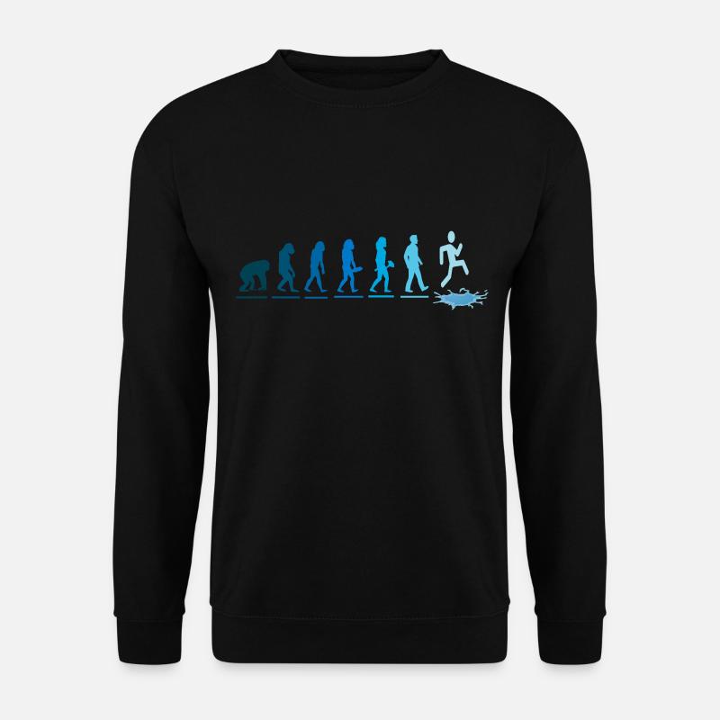 eisbader eisbadsaison kneipp eisbaden eiswasser - Unisex Pullover - Schwarz