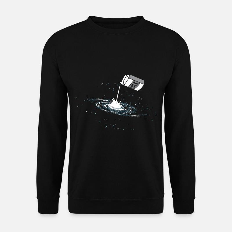 Astronome amoureux de l'espace Galaxy - Sweat-shirt Unisexe - noir