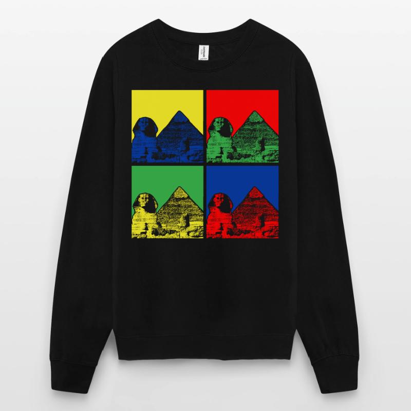Sphinx Pyramides Egypte Sweat-shirt Unisexe