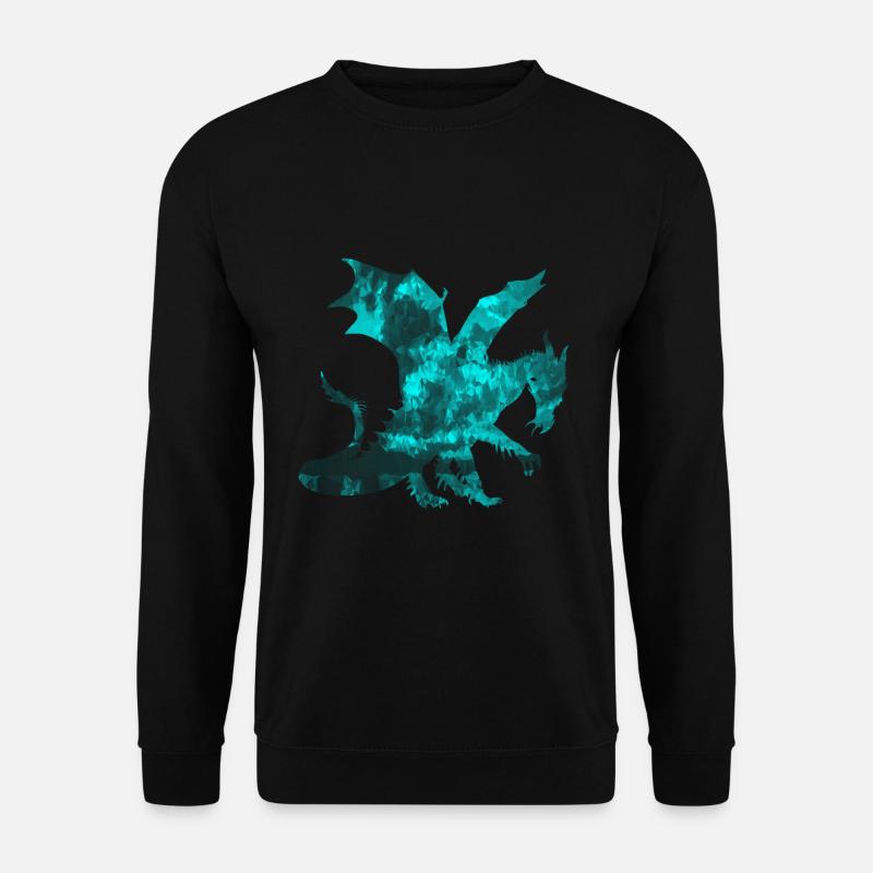 dragon - Unisex Sweatshirt - black