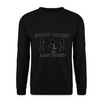 Bachelor party femmes - Sweat-shirt Unisexe - noir - Devant - Alina (178cm) & Michal (187cm)