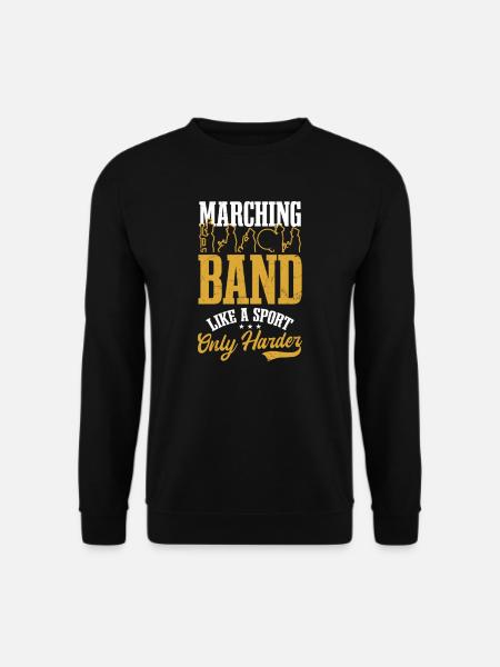 Marching Band Uniform wie Sport nur härter - Unisex Pullover - Schwarz