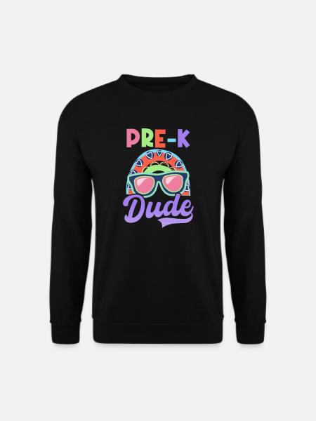 Premier jour d’école Pre-K Dude - Sweat-shirt Unisexe - noir