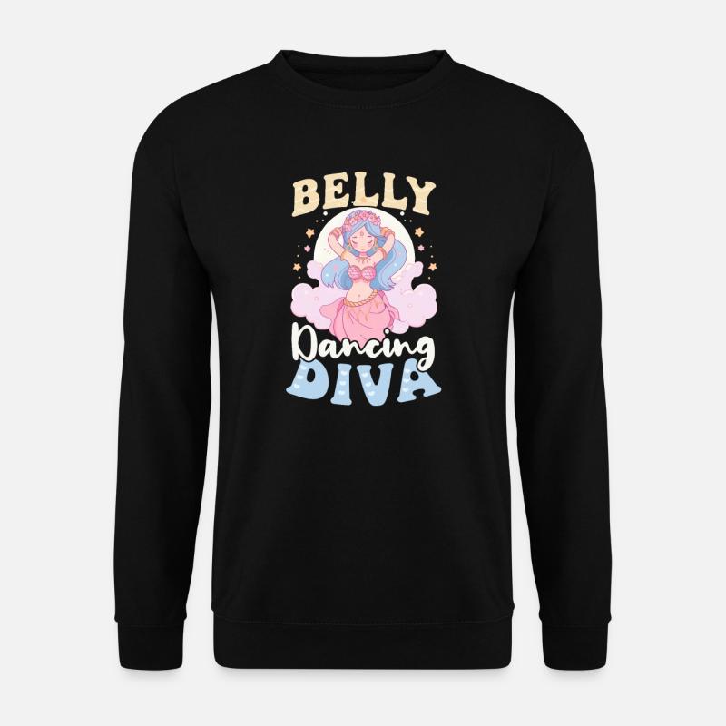 Belly Dancing Belly Dancing Diva - Unisex Sweatshirt - black