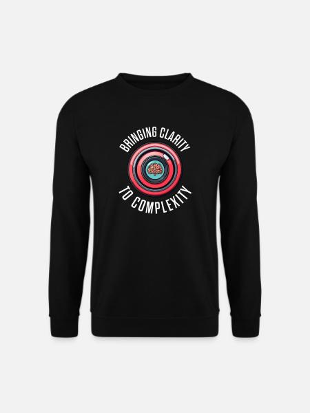 Psychologist Bringing Clarity To Complexity - Unisex Sweatshirt - black