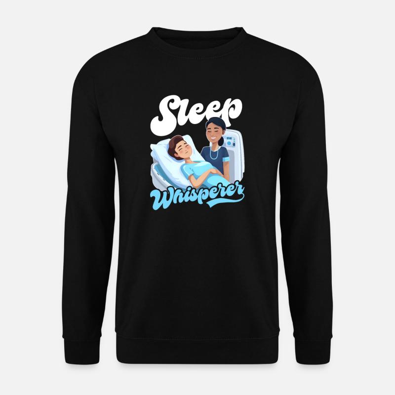 Anesthesia Nurse Sleep Whisperer - Unisex Sweatshirt - black