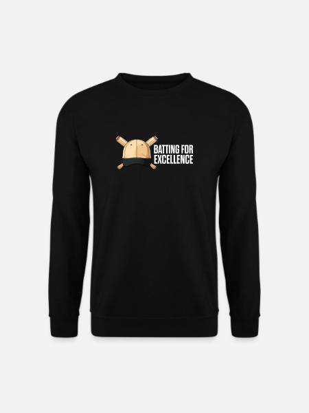 Baseball-Coach Bating For Excellence - Unisex Pullover - Schwarz