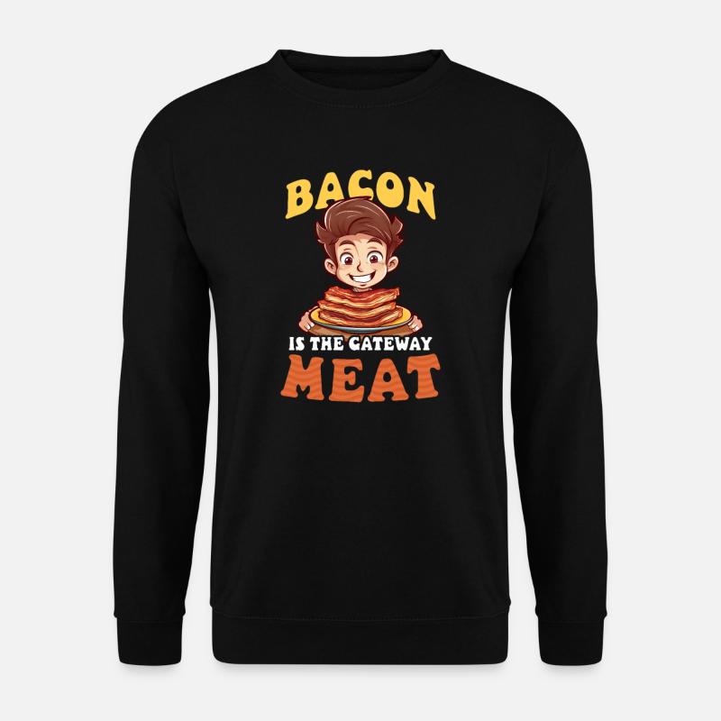 Bacon Gateway Meat - Unisex Sweatshirt - black