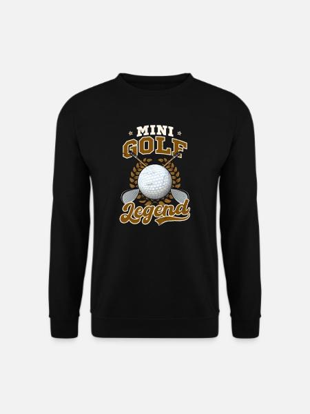 Minigolf-Legende - Unisex Pullover - Schwarz