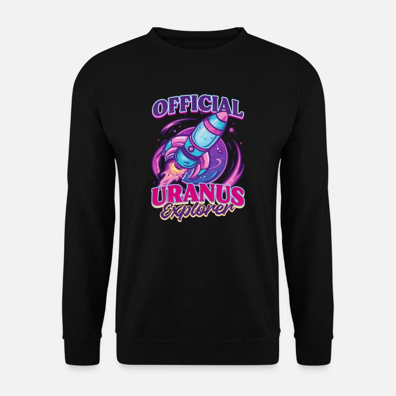 Uranus Official Uranus Explorer - Unisex Sweatshirt - black