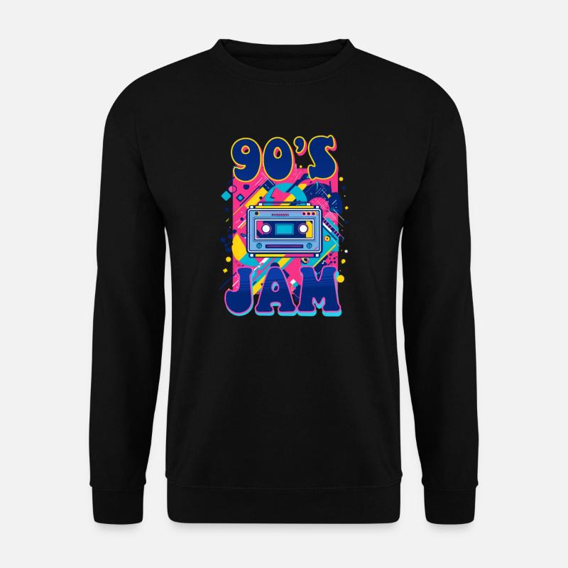 90s R&B 90'S Jam - Unisex Sweatshirt - black