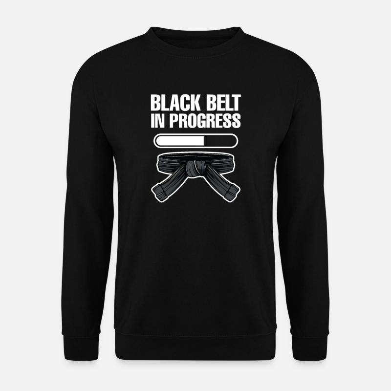Jiu Jitsu Ceinture Noire En Progrès - Sweat-shirt Unisexe - noir