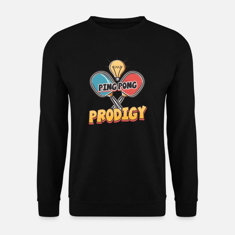 Ping Pong Ping Pong - Unisex Sweatshirt - black