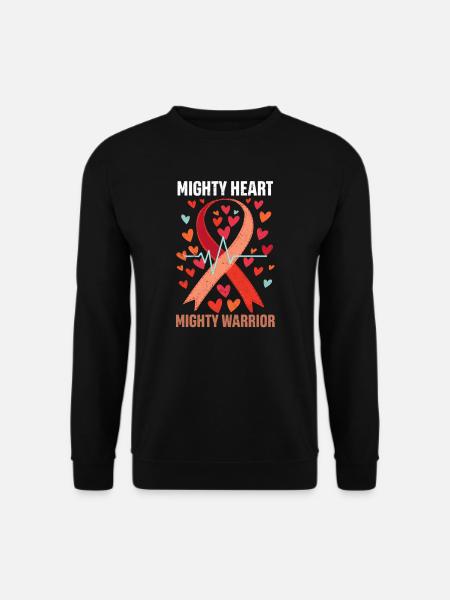 CHD-Bewusstsein: Mächtiges Herz, mächtiger Krieger - Unisex Pullover - Schwarz