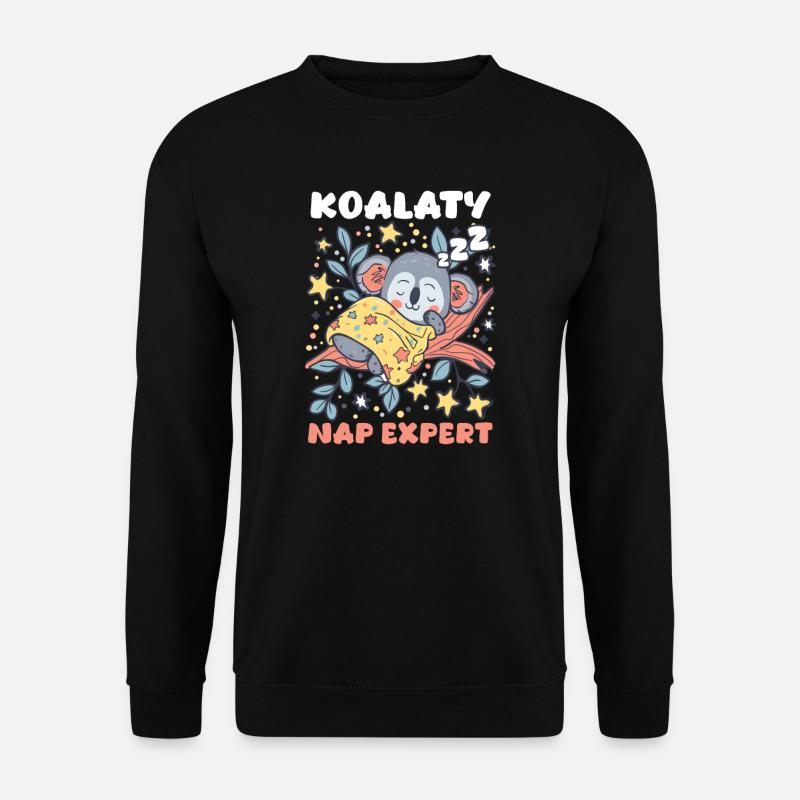 Koala Koalaty Nap Expert - Unisex Sweatshirt - black