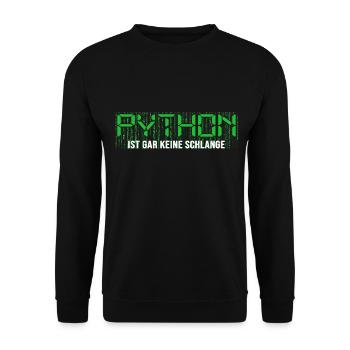 nerd coder server online nerd-life Programmierer - Unisex Pullover - Schwarz - Vorne - Alina (178cm) & Michal (187cm)