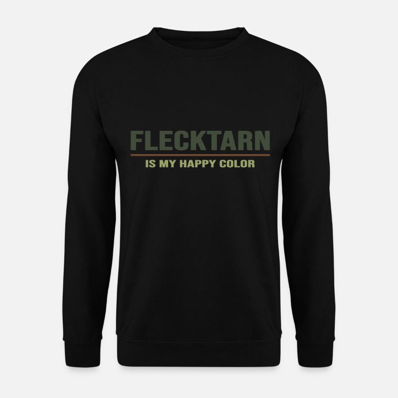 Bivouac de l’armée de Bushcraft de Flecktarn - Sweat-shirt Unisexe - noir