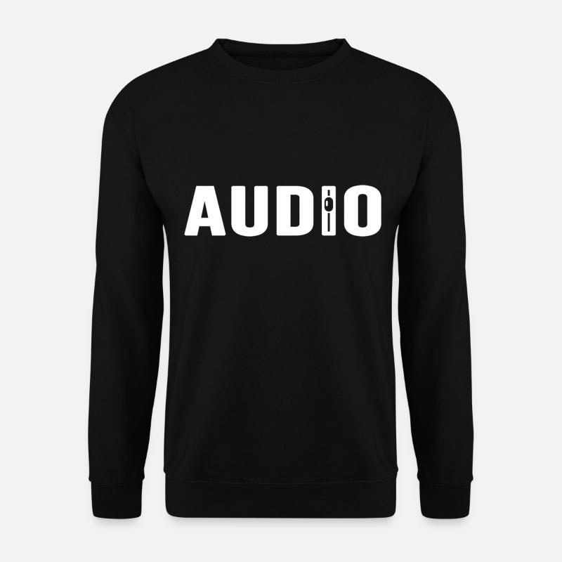 audio tontechnik - Unisex Pullover - Schwarz