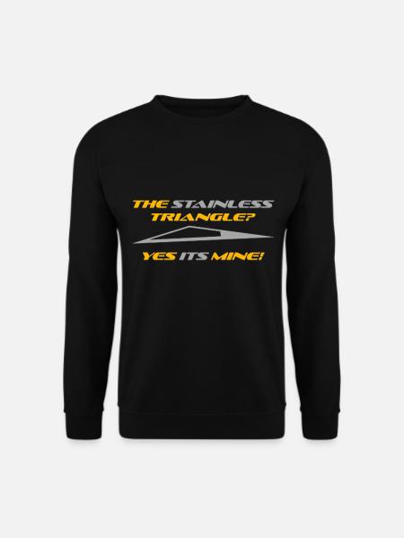 Triangle is mine!!! - Unisex Pullover - Schwarz