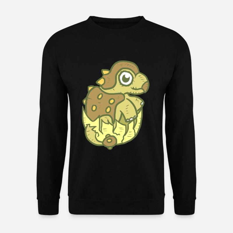 frecher Baby Dino - Unisex Pullover - Schwarz