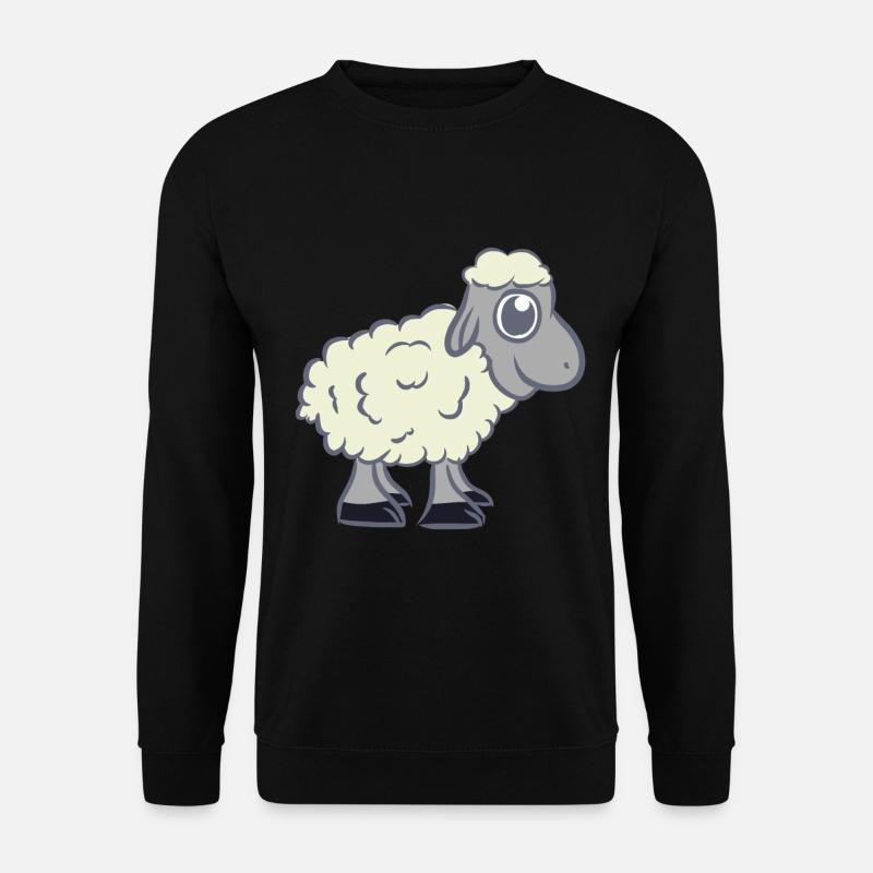 Süßes Baby Schaf - Unisex Pullover - Schwarz