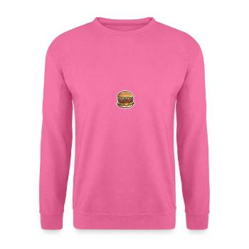 Burger - Unisex Pullover - Pink - Vorne
