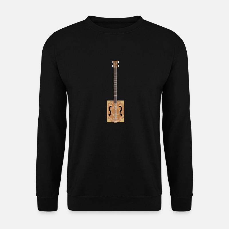 Cigar Box Guitar - Unisex Sweatshirt - black