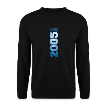 18. Geburtstag junge mädchen 18 jahre 2005 lustige - Unisex Sweatshirt - black - Front - Alina (178cm) & Michal (187cm)