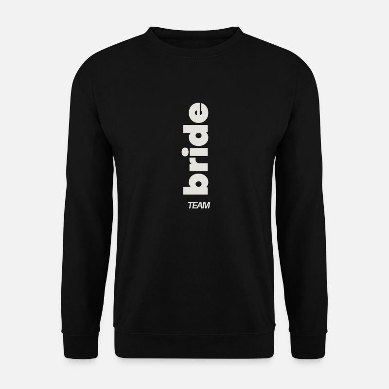 Mariée d’équipe - Sweat-shirt Unisexe - noir