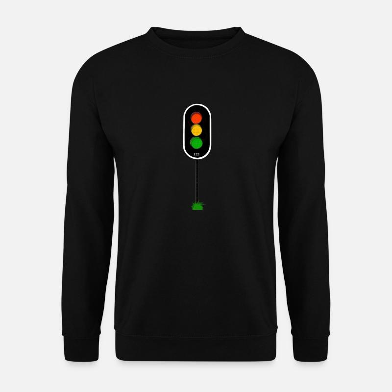 Ampel - Unisex Pullover - Schwarz