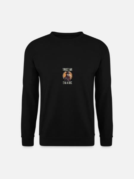 Pestdoktor Pest Arzt Dokotor Mittelalter - Unisex Pullover - Schwarz
