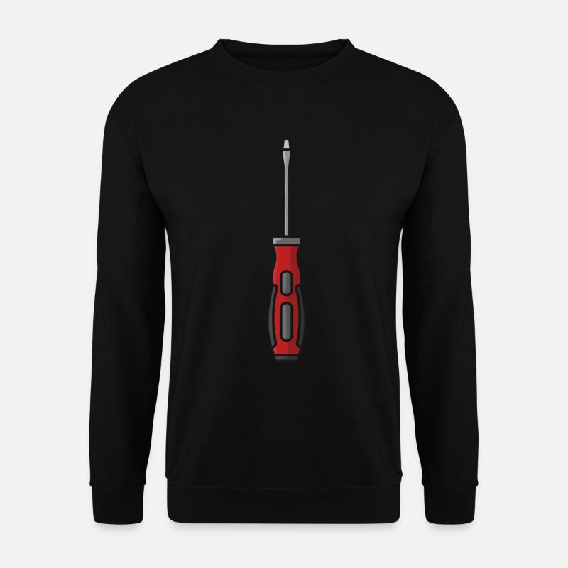 Schraubenzieher - Unisex Pullover - Schwarz