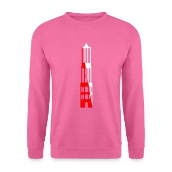 Dom Tower Utrecht - Unisex Pullover - Pink - Vorne