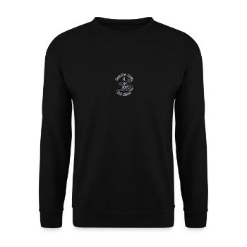 Bof Tee Shirt 02 removebg preview - Sweat-shirt Unisexe - noir - Devant - Alina (178cm) & Michal (187cm)