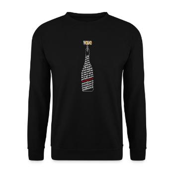 Amphora in Every Language - Sweat-shirt Unisexe - noir - Devant - Alina (178cm) & Michal (187cm)