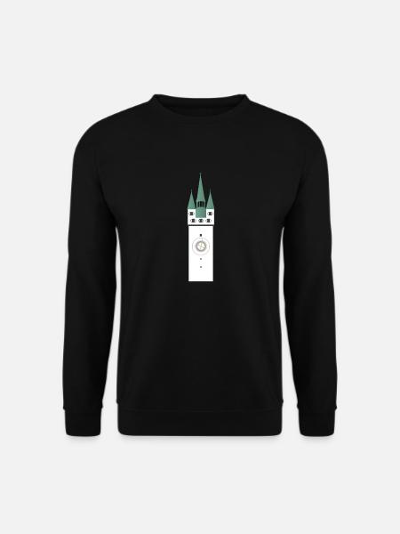 Straubing city tower - Unisex Sweatshirt - black