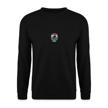 Cavalier Cheval Père papa Cavalier Cavalier - Sweat-shirt Unisexe - noir - Devant - Alina (178cm) & Michal (187cm)