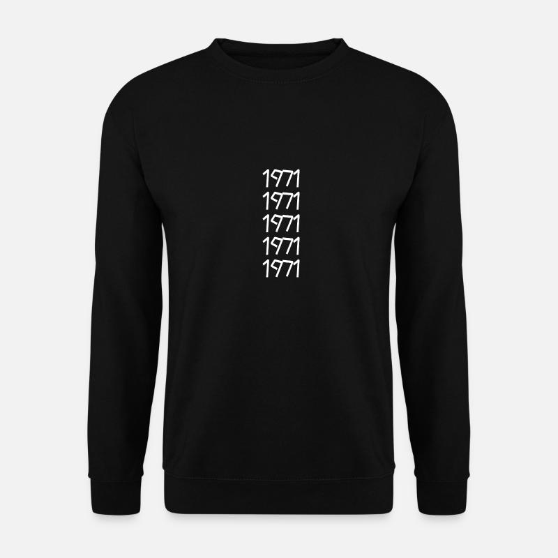 Retro 1971 - Unisex Sweatshirt - black