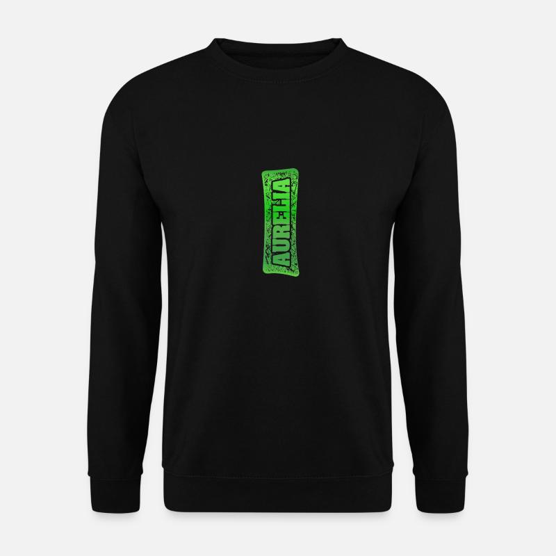 Geburtsname Aurelia - Unisex Pullover - Schwarz