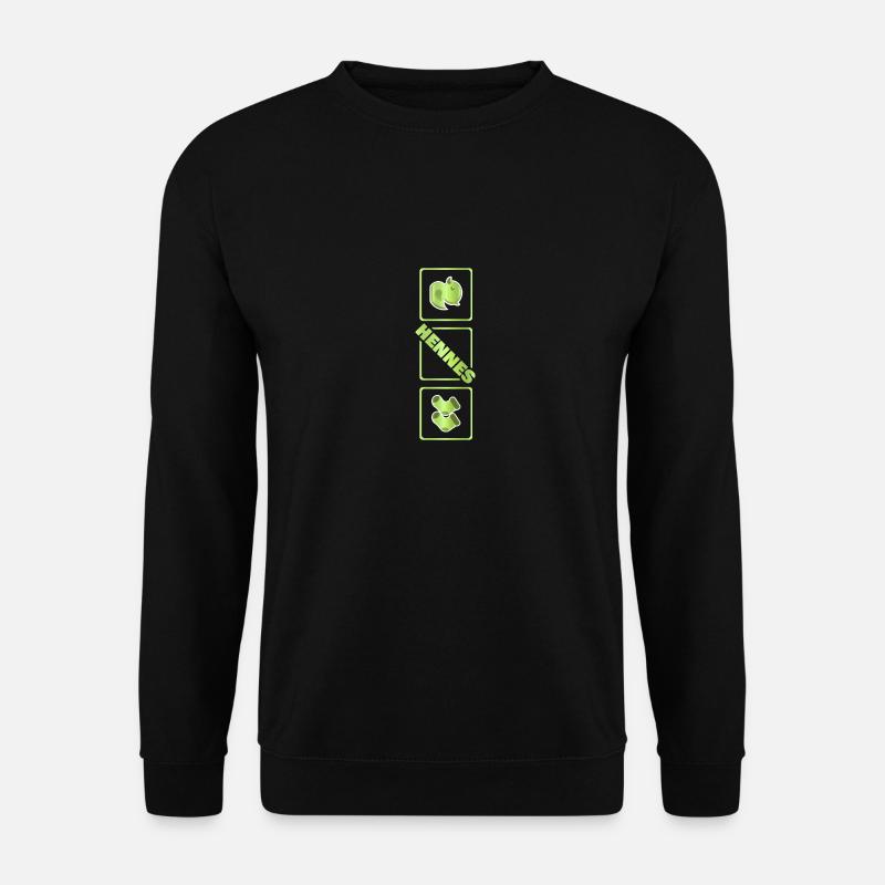 Hennes as a birth - Unisex Sweatshirt - black
