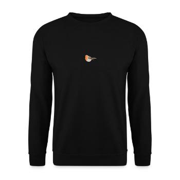 Robin - Unisex Sweatshirt - black - Front - Alina (178cm) & Michal (187cm)