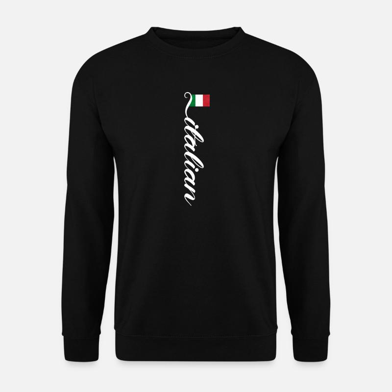 Italien - Unisex Pullover - Schwarz