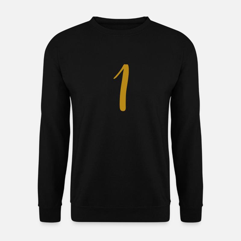 1 - Sweat-shirt Unisexe - noir