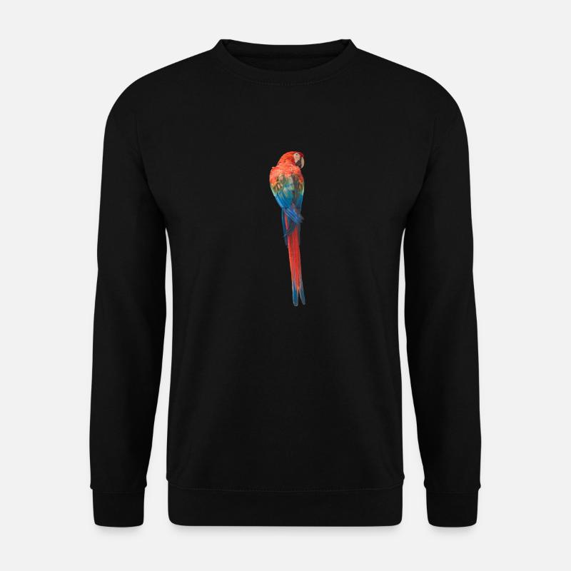 Papagei - Unisex Pullover - Schwarz