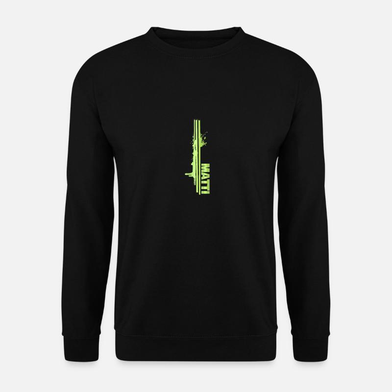 Gift for Matti - Unisex Sweatshirt - black