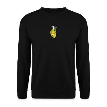 Tactical Lemon Lover - Unisex Pullover - Schwarz - Vorne - Alina (178cm) & Michal (187cm)